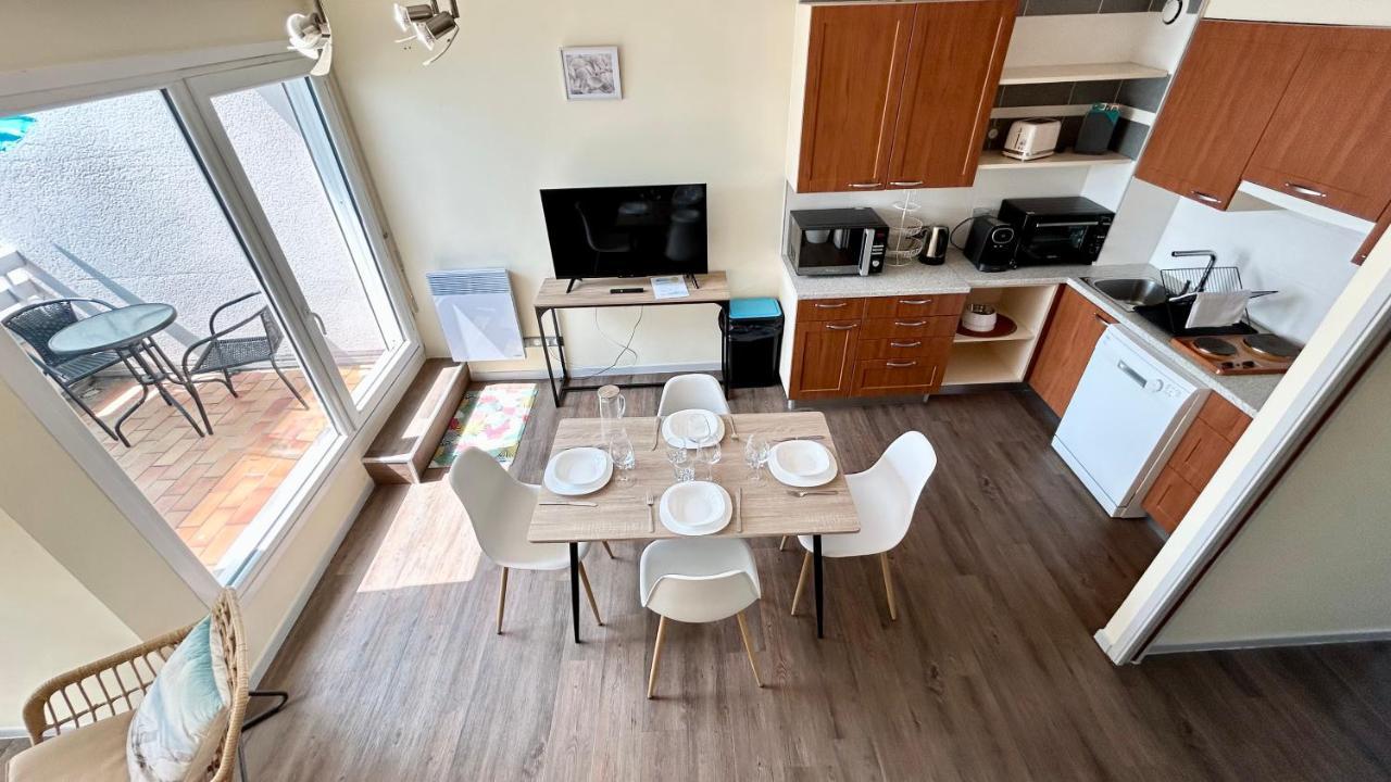 לה קרוטואה Plein Sud, Appartement Vue Baie, Acces Direct Plage מראה חיצוני תמונה