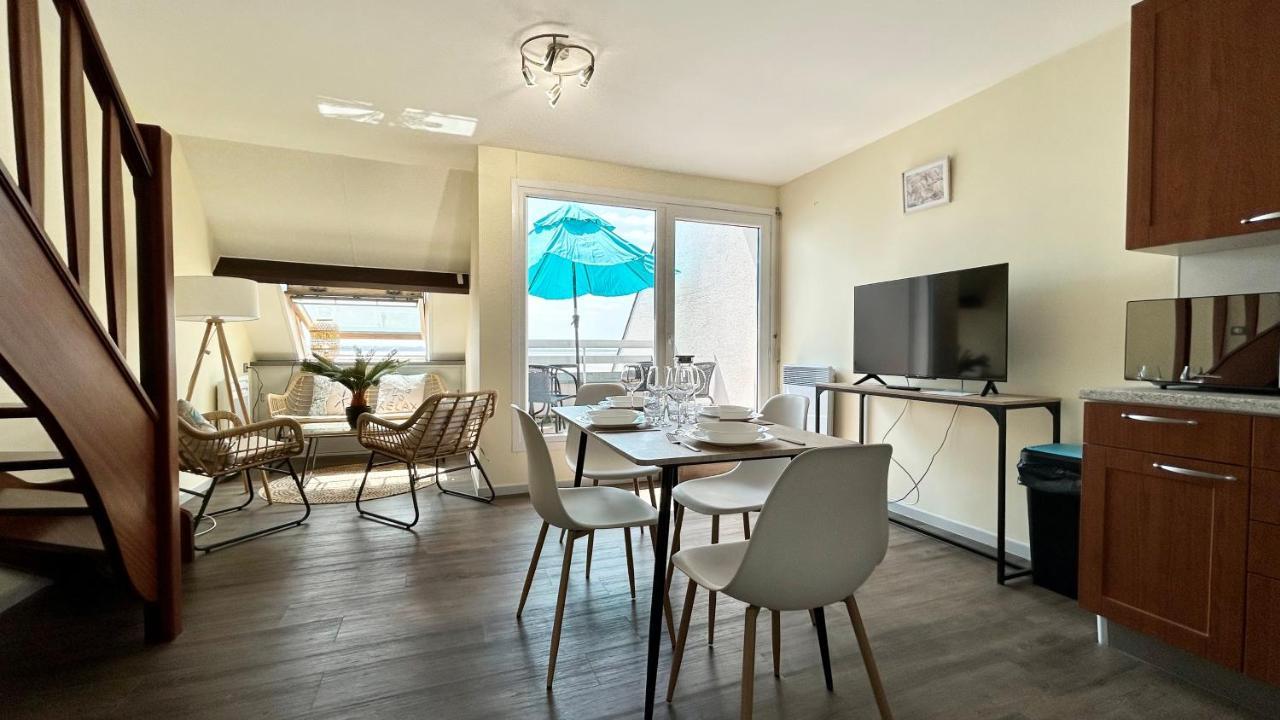 לה קרוטואה Plein Sud, Appartement Vue Baie, Acces Direct Plage מראה חיצוני תמונה